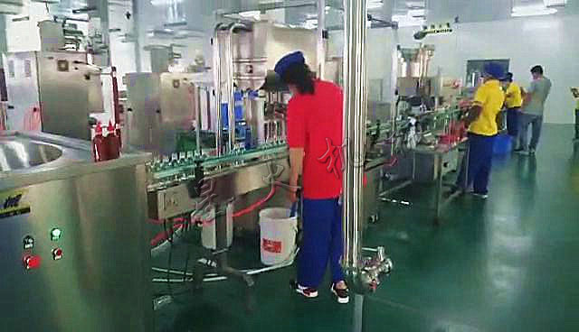 番茄酱灌装机-全自动番茄酱灌装生产线