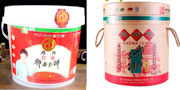 称重式豆瓣酱灌装机桶装样品